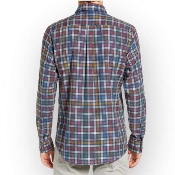 Rodd & Gunn Men’s NWT Hilderthorpe Long Sleeve in Chambray‎ Treeline Ridge XXL - Picture 3 of 11